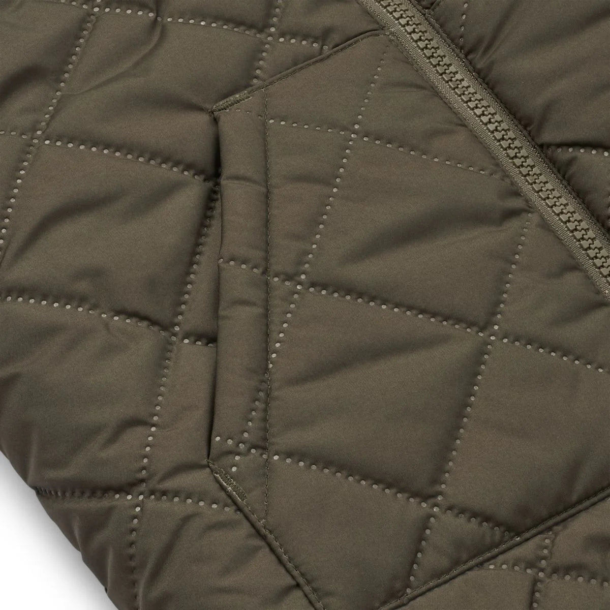 Liewood Jackson Reversible Jacket Army Brown Mix, Wendejacke, grün braun