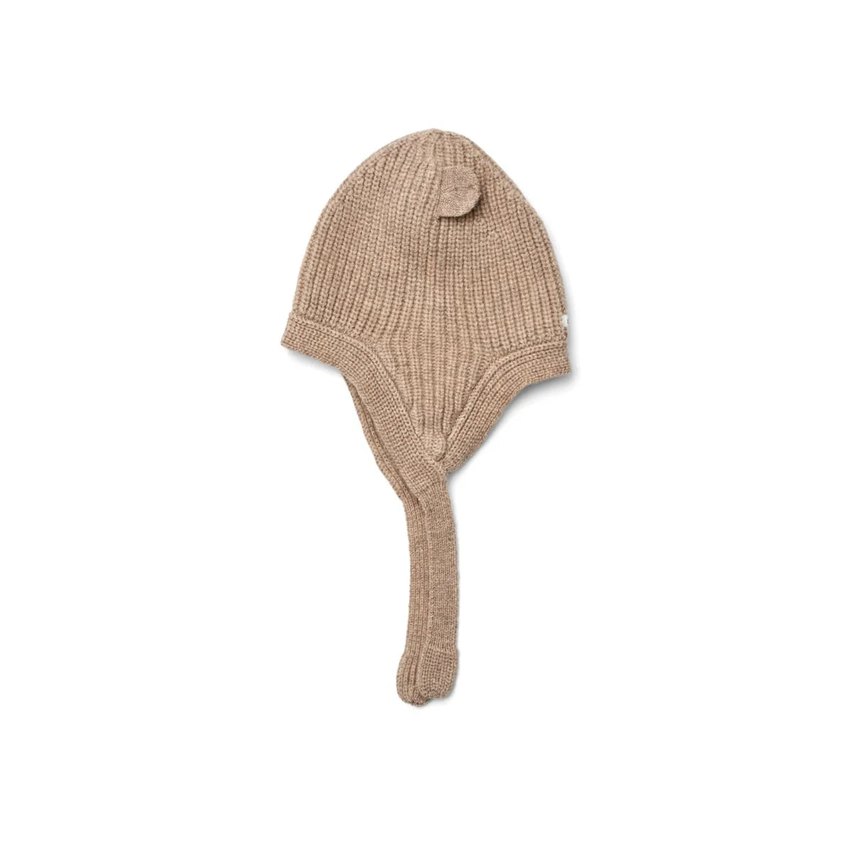 Liewood Aviana Baby Bonnet Babymütze mit Ohren oat melange, Wolle