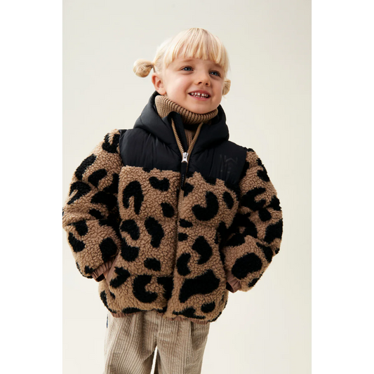 Liewood Mathias Neckwarmer Loopschal oat, hellbraun