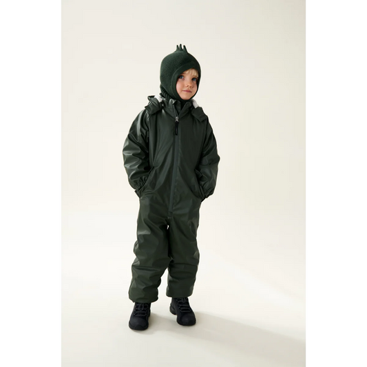 Liewood Hanibal Dino Balaclava Hunter Green, Mütze grün