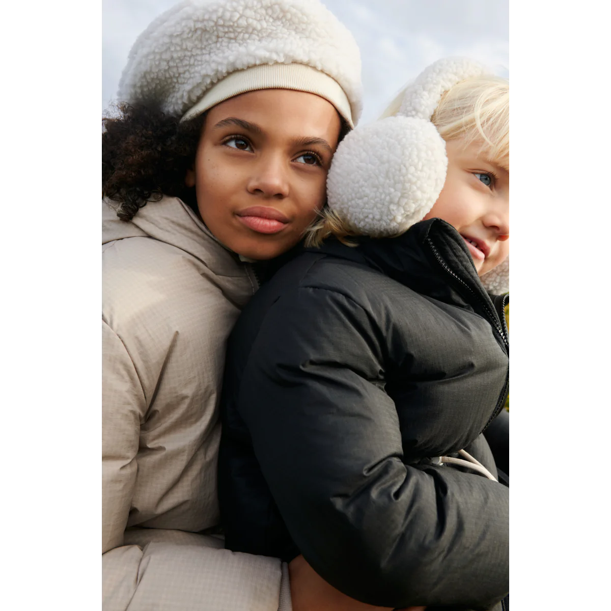 Liewood Albero Pile Earwarmers sandy, Ohrschützer, Ohrwärmer cremeweiß