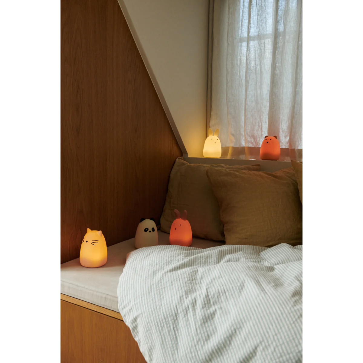 Liewood Nachtlicht Winston Night Light Mr Bear tuscany rose, Bär