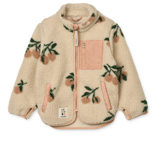 Liewood Nolan Pile Jacket Kurtka Z Pile peach shell, Fleecejacke