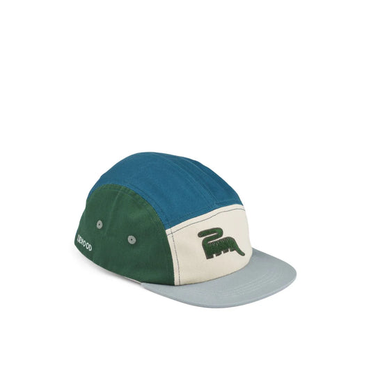 Liewood Rory Printed Cap blue fog multi mix