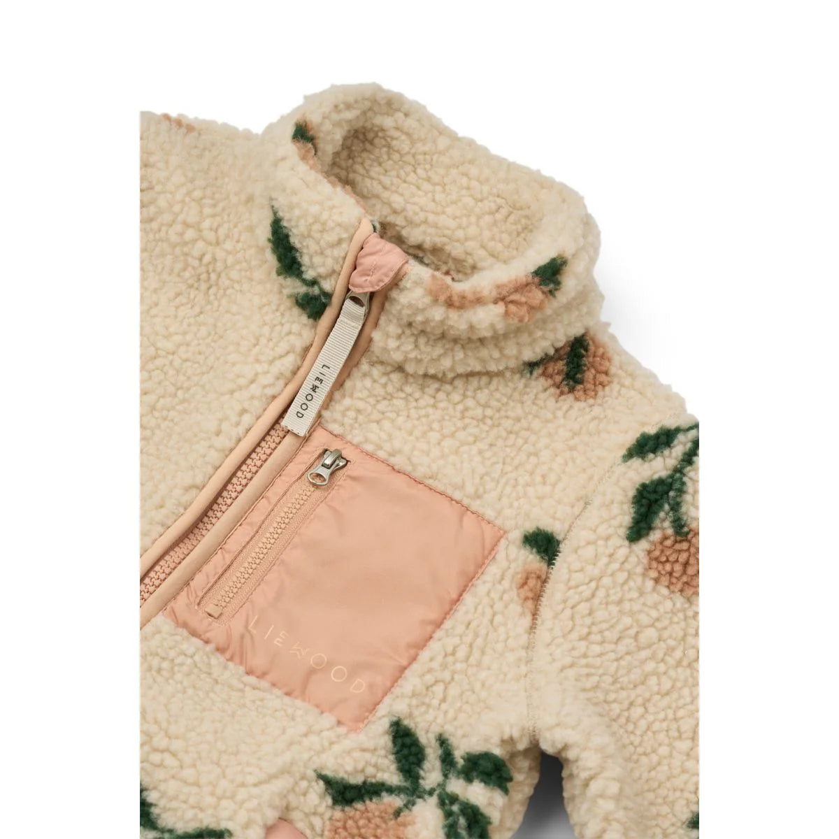 Liewood Nolan Pile Jacket Kurtka Z Pile peach shell, Fleecejacke
