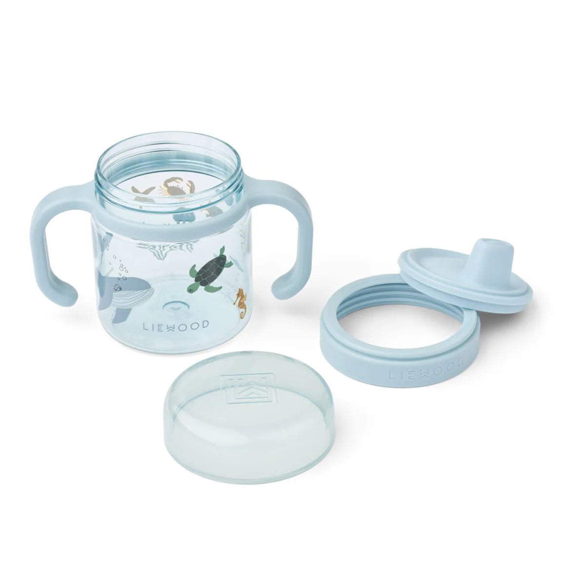 Liewood Kylo Sippy Cup Tritan, Trinkbecher, sea creature sandy, 280ml