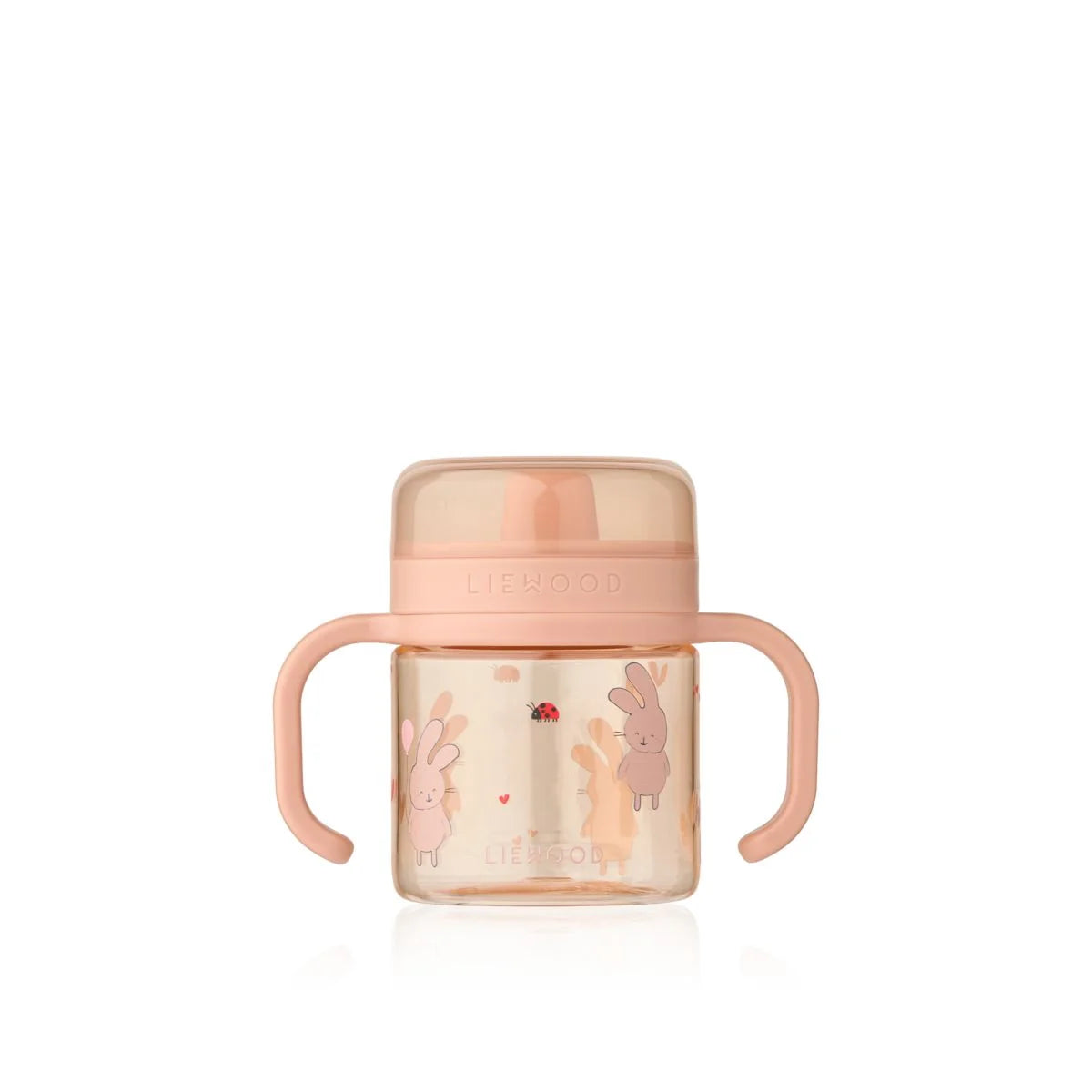 Liewood Kylo Sippy Cup Tritan, Trinkbecher,wild child rosey, Hasen 280ml