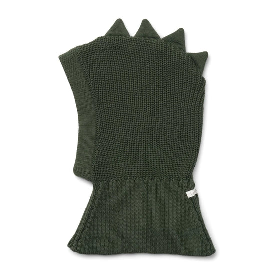 Liewood Hanibal Dino Balaclava Hunter Green, Mütze grün