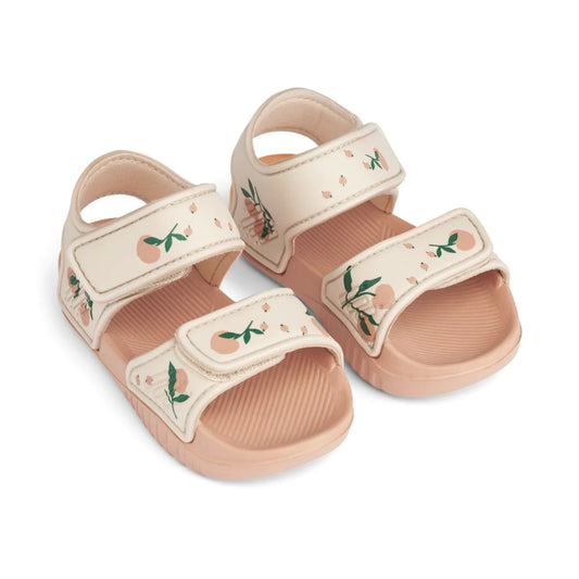 Liewood Blumer Sandalen peach sea shell