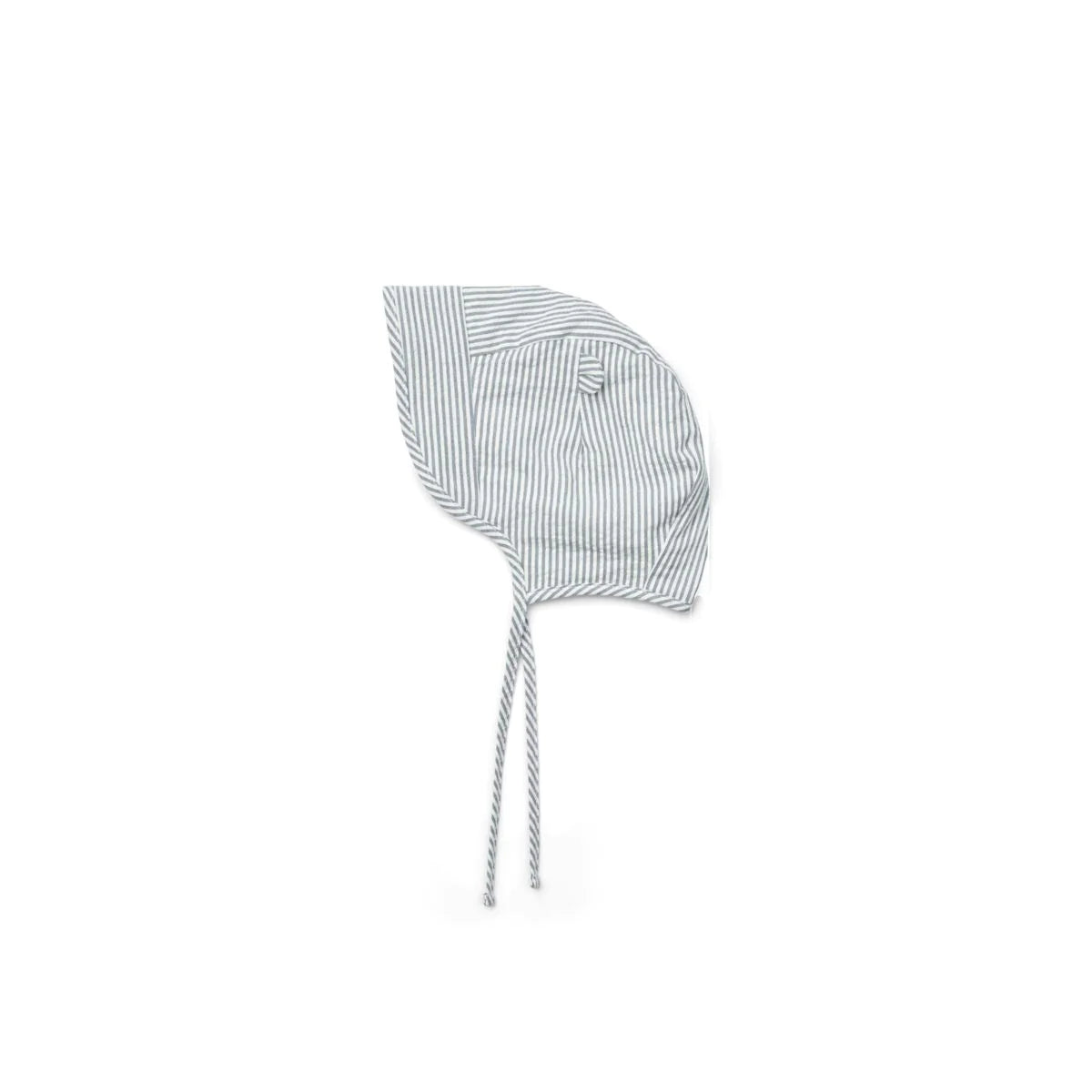 Liewood Rae Baby Stripe Sun Hat with Ears blue wave, creme de la creme
