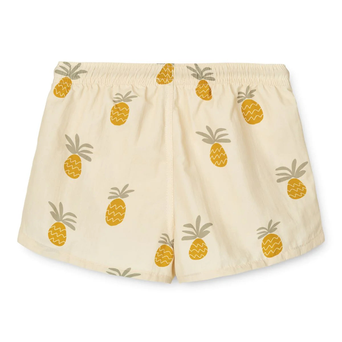 Liewood Aiden Badehose Board Shorts Pineapples cloud cream Ananas