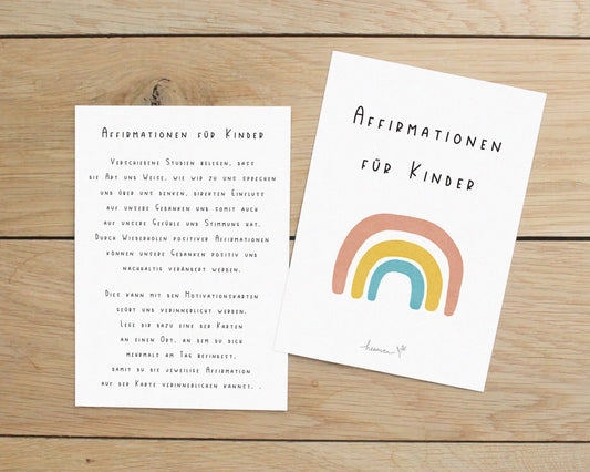 Heeaven Affirmationskarten für Kinder