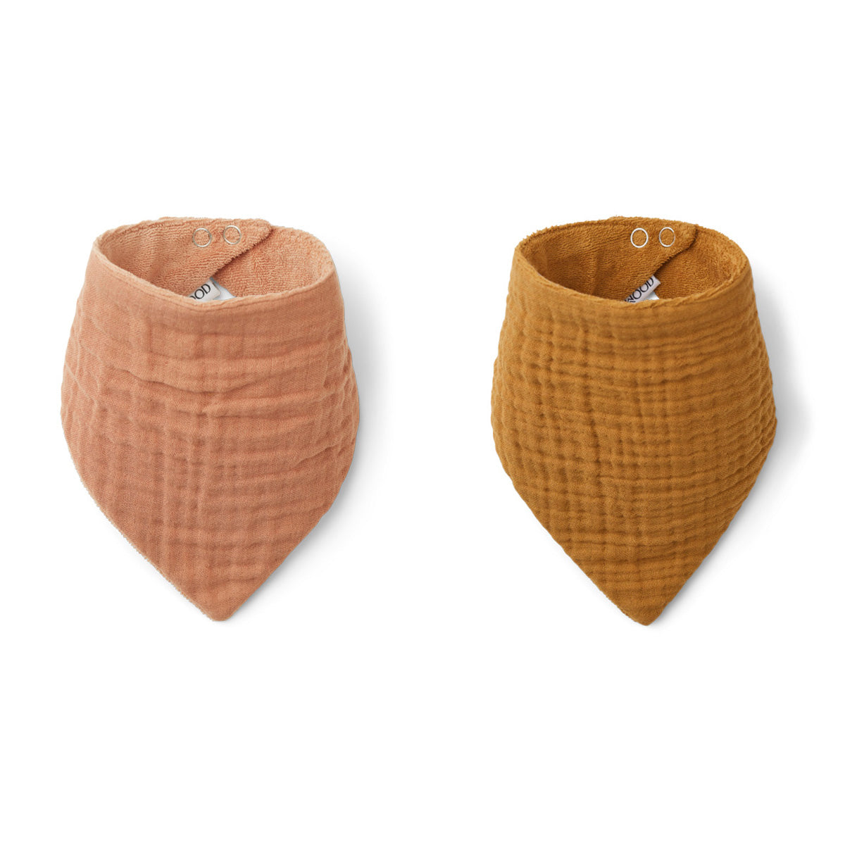 Liewood Andrea Bib Lätzchen 2-pack tuscany rose / caramel mix