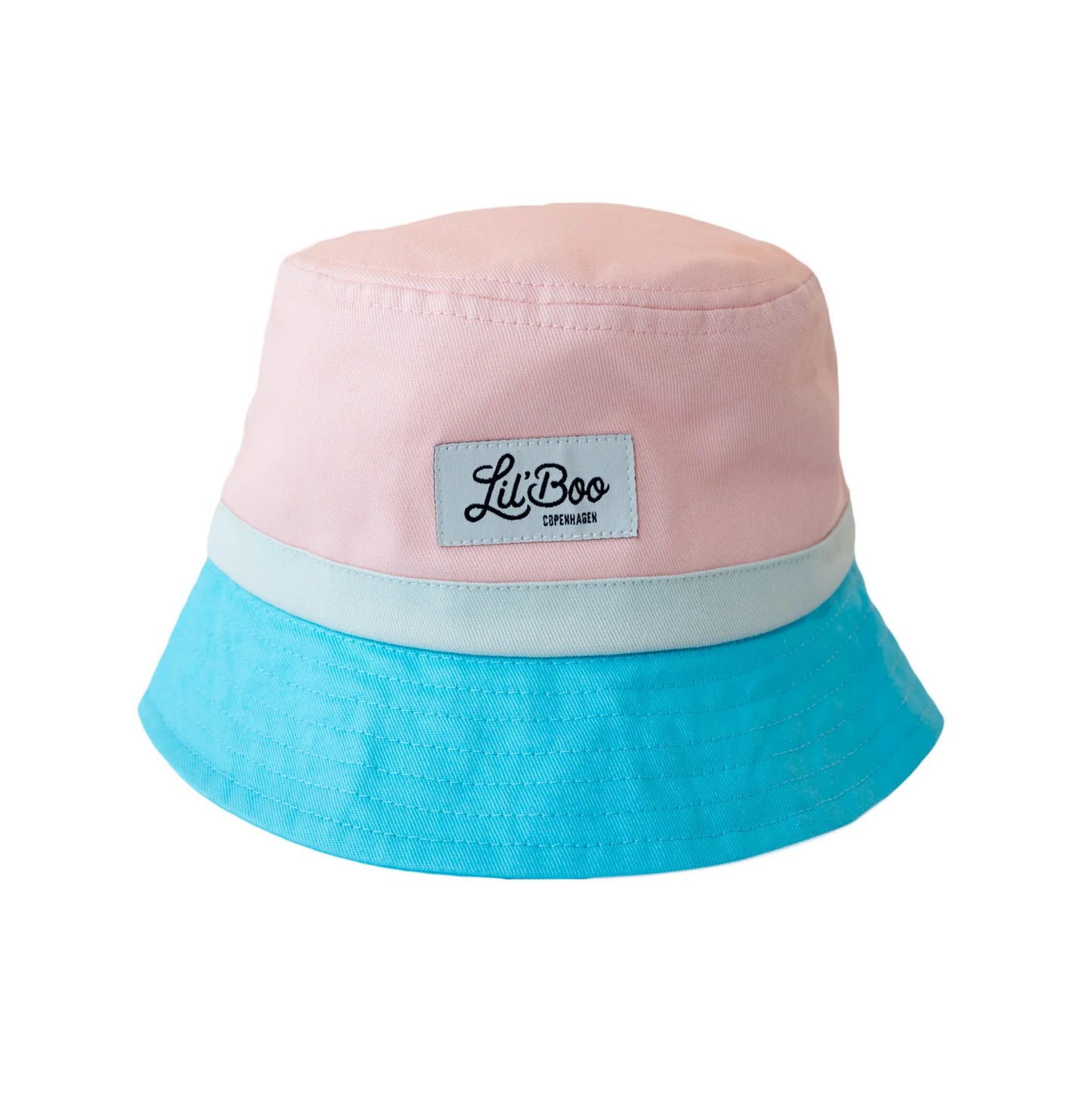 Lil' Boo Block Bucket Hat pink