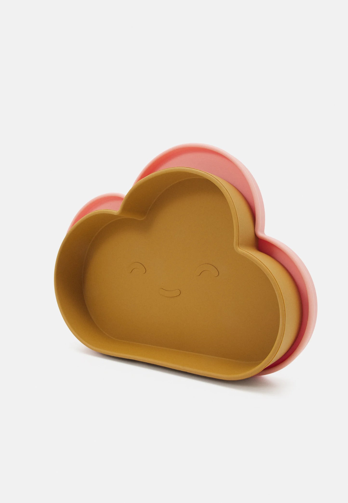 OyOy Chloe Teller und Schüssel Wolke Coral/Caramel