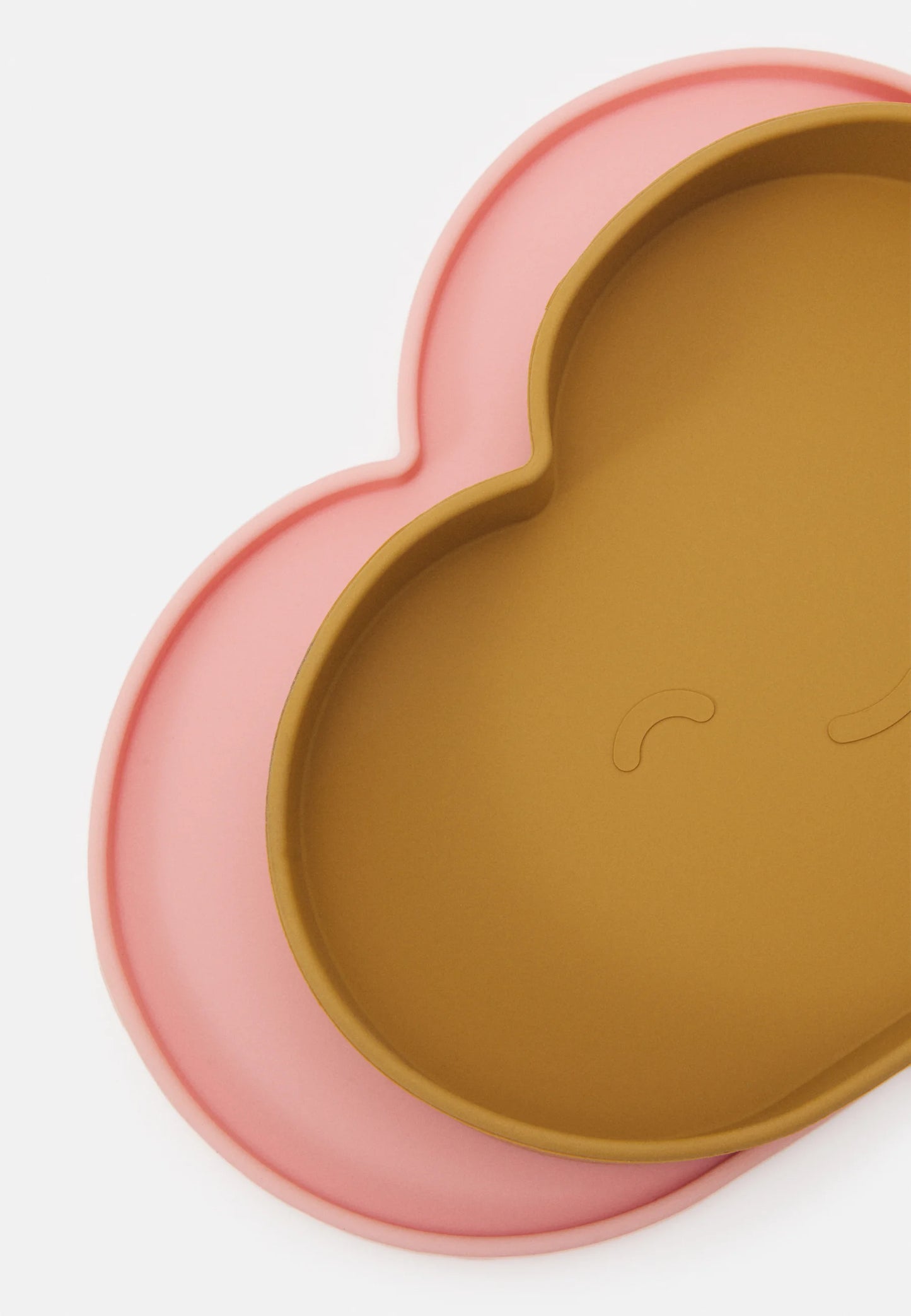 OyOy Chloe Teller und Schüssel Wolke Coral/Caramel