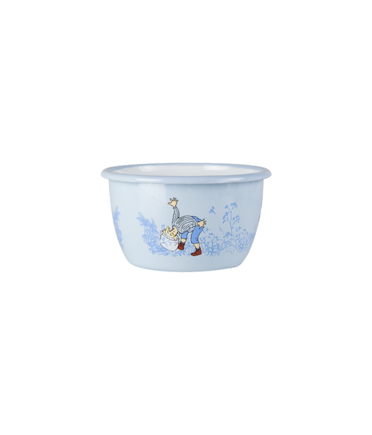 Muurla Schüssel Bowl, Emaille, Michel aus Lönneberga 3dl Emil blau