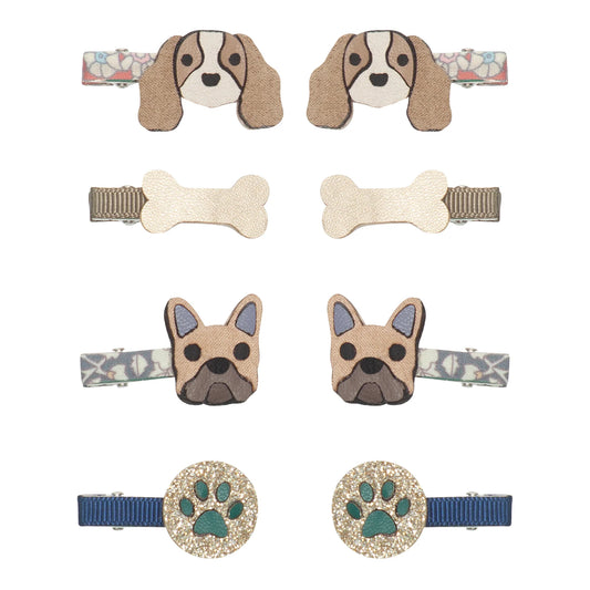 Mimi & Lula Doggy Mini Clips Haarspangen Hunde 8er Pack