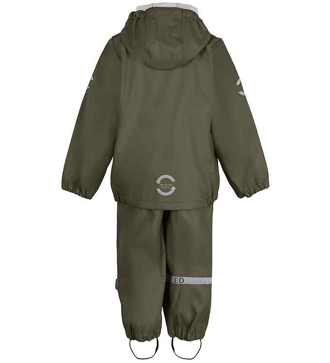 Mikk-Line Regenanzug Dusty Olive