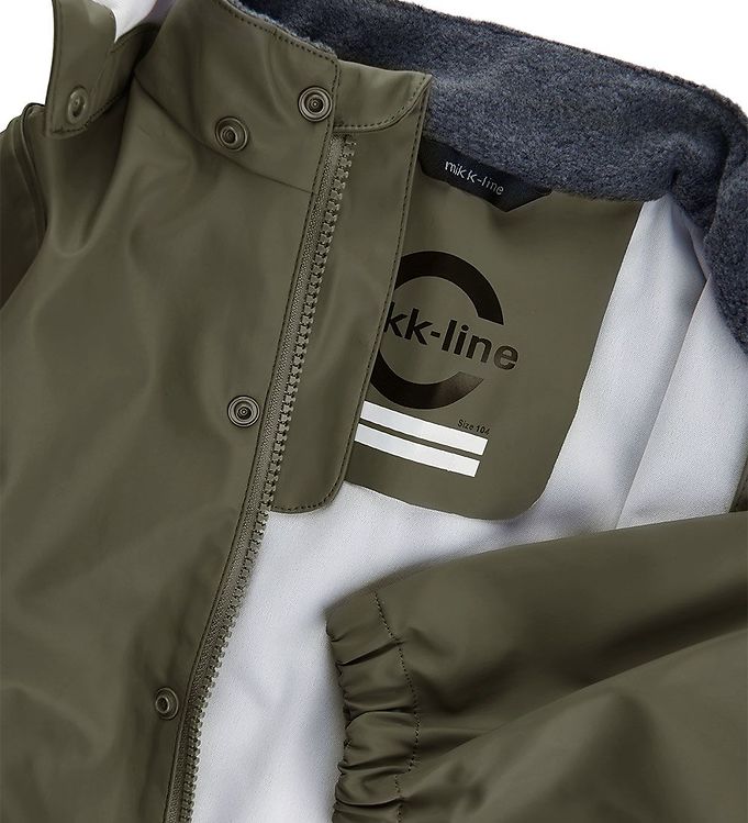 Mikk-Line Regenanzug Dusty Olive