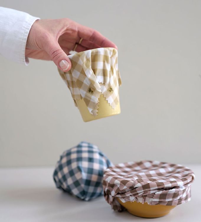 Fabelab Bienenwachstücher 3er-Pack ochre caramel pale yellow