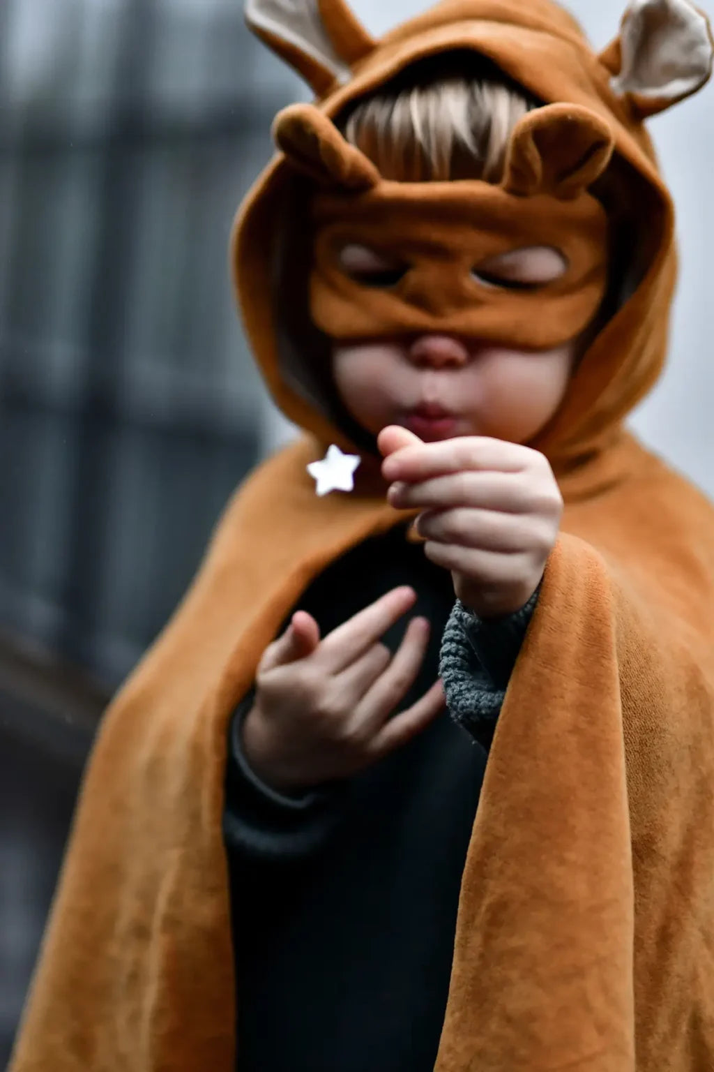 Fabelab Maske Bär ochre