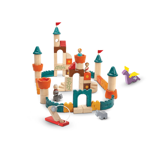 Plan Toys Fantasieklötze Bauklötze Schloss