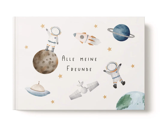Heeaven Freundebuch Astronaut, Weltraum