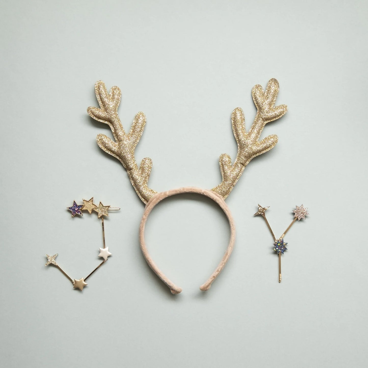 Mimi & Lula Glitter Antlers Haarreif mit Geweih