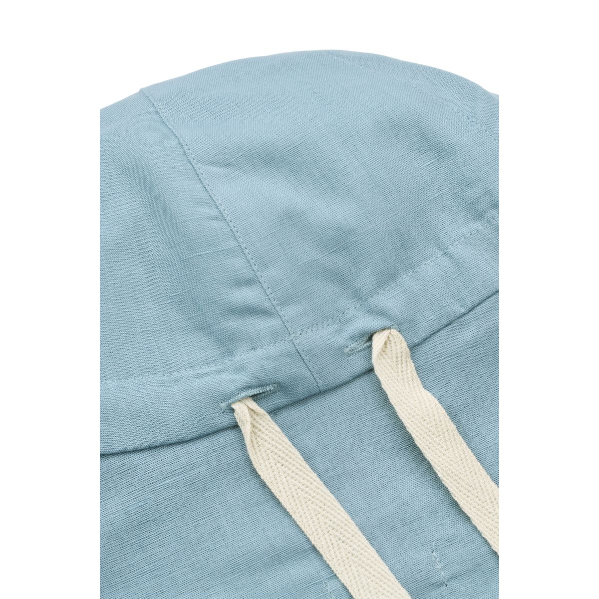 Liewood Gorm Sonnenhut aus Leinen, Beach Blue