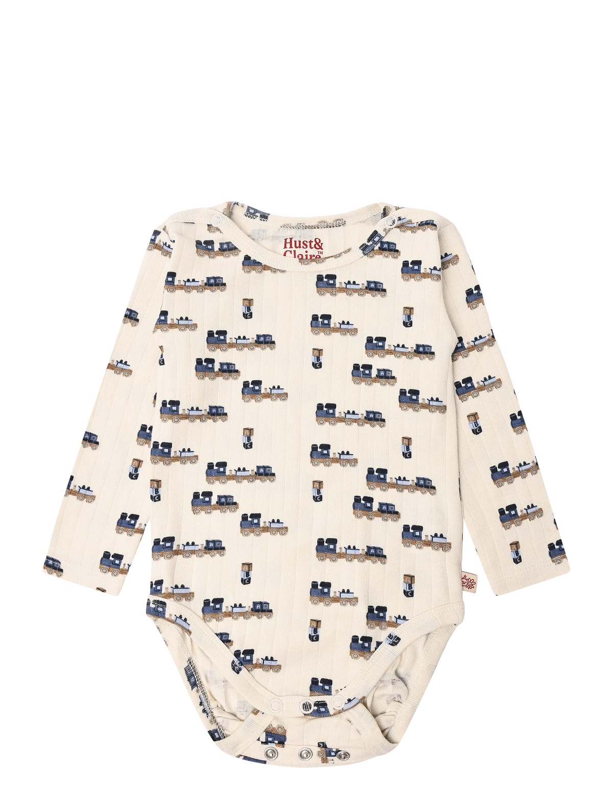 Hust & Claire HCBam Rib Train Body mit Zügen, off white