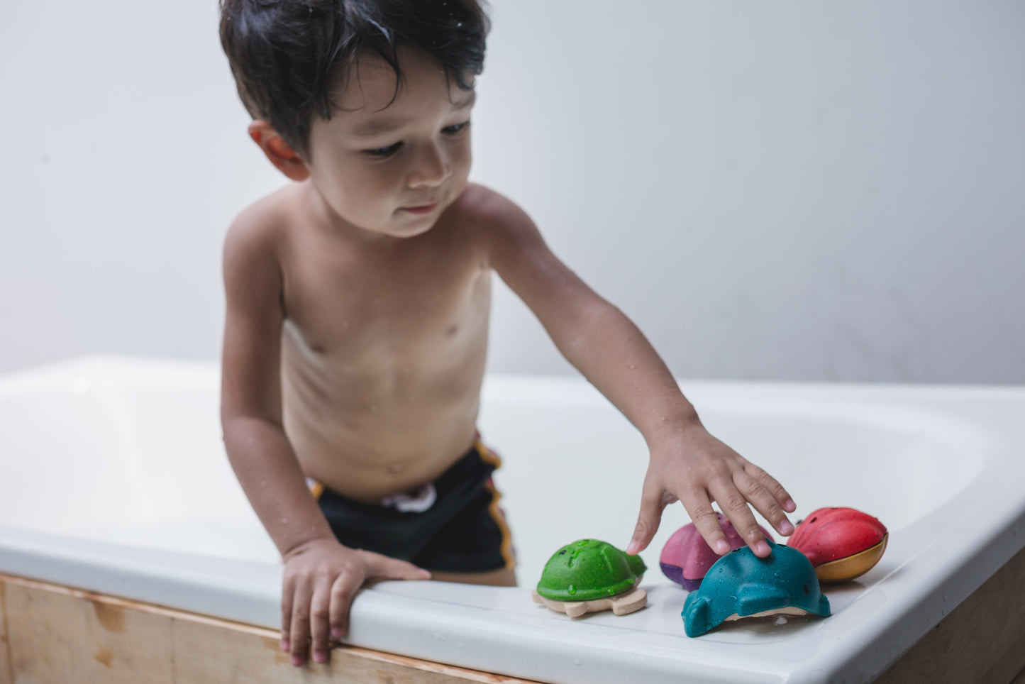 Plan Toys Badeset Meer, 4er Pack