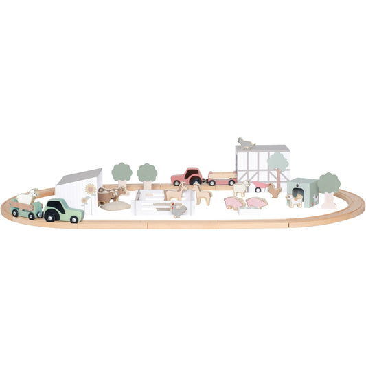 Jabadabado Eisenbahn, Bauernhof mit Tieren