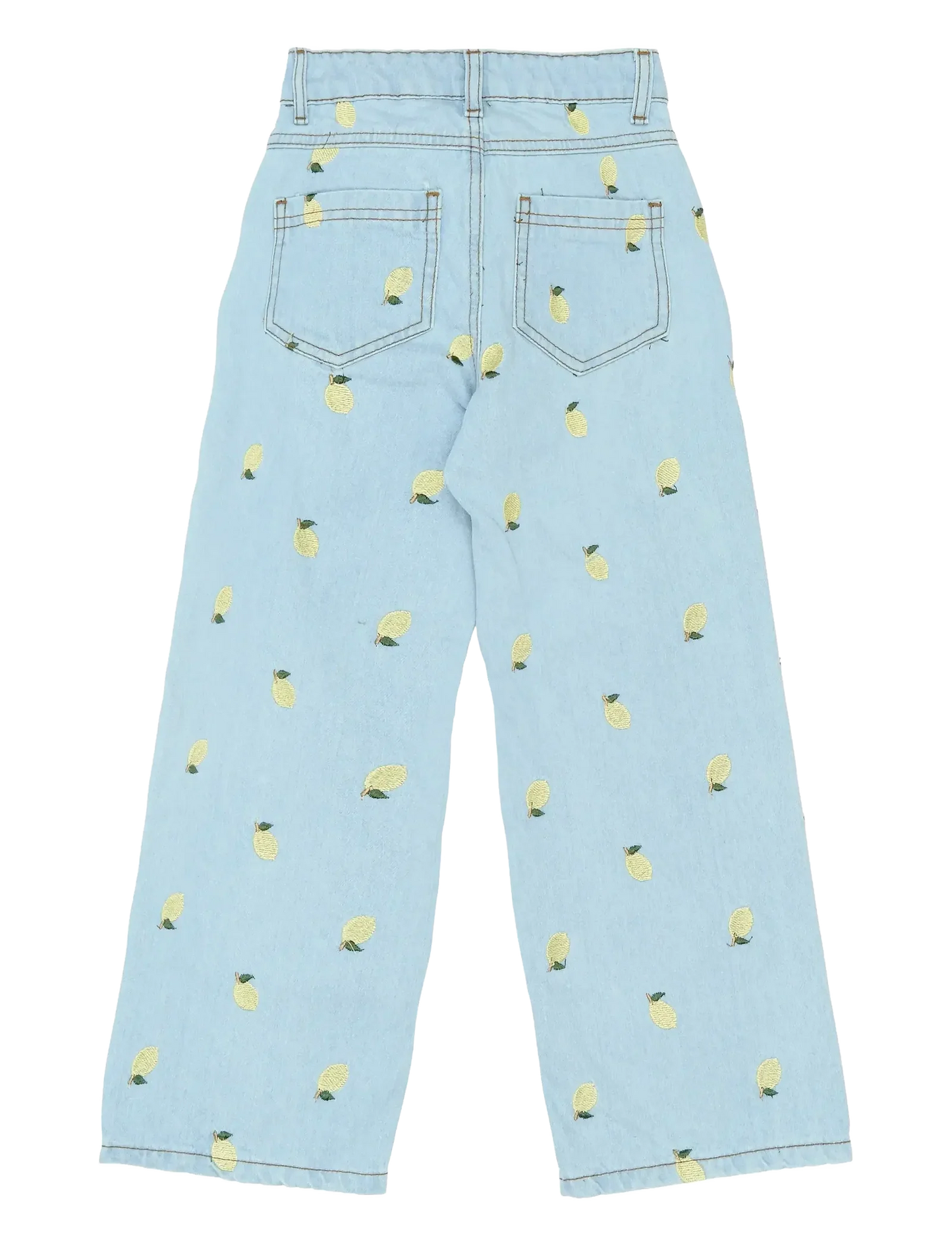 The New TNSia Wide Fit Jeans light blue denim, Zitronen