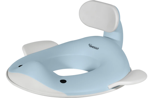 Kindsgut Toilettenaufsatz Wal hellblau