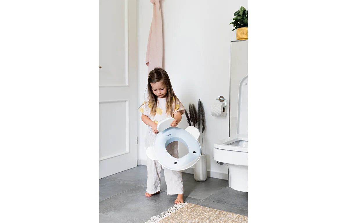 Kindsgut Toilettenaufsatz Wal hellblau