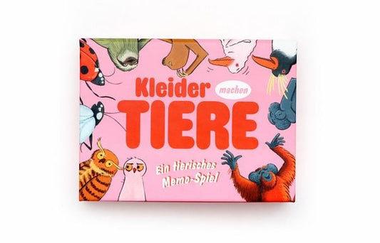 Laurence King Verlag, Kleider machen Tiere, Memo-Spiel