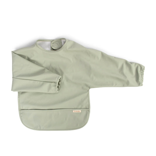 Filibabba Lätzchen mit Ärmel, desert sage