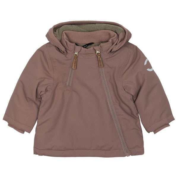 Mikk Line Nylon Baby-Jacke Solid, Twilight Mauve
