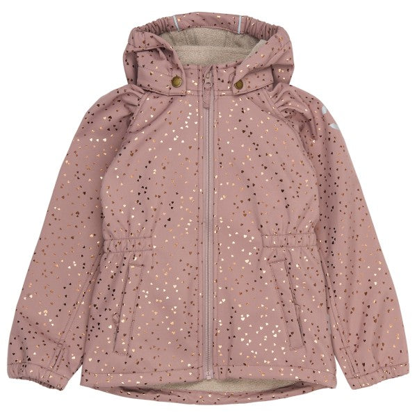 Mikk Line Softshell Jacket AOP twilight mauve