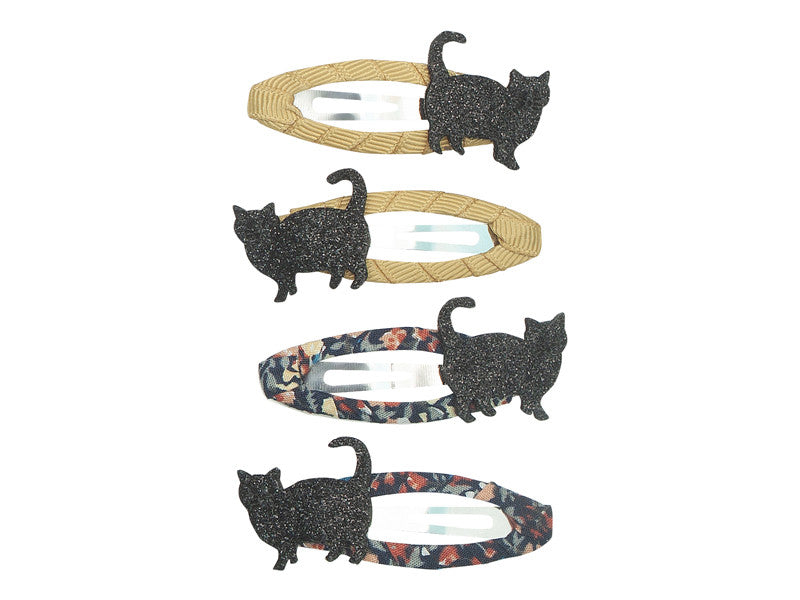 Mimi & Lula Black Cat Clips Katze Haarspange