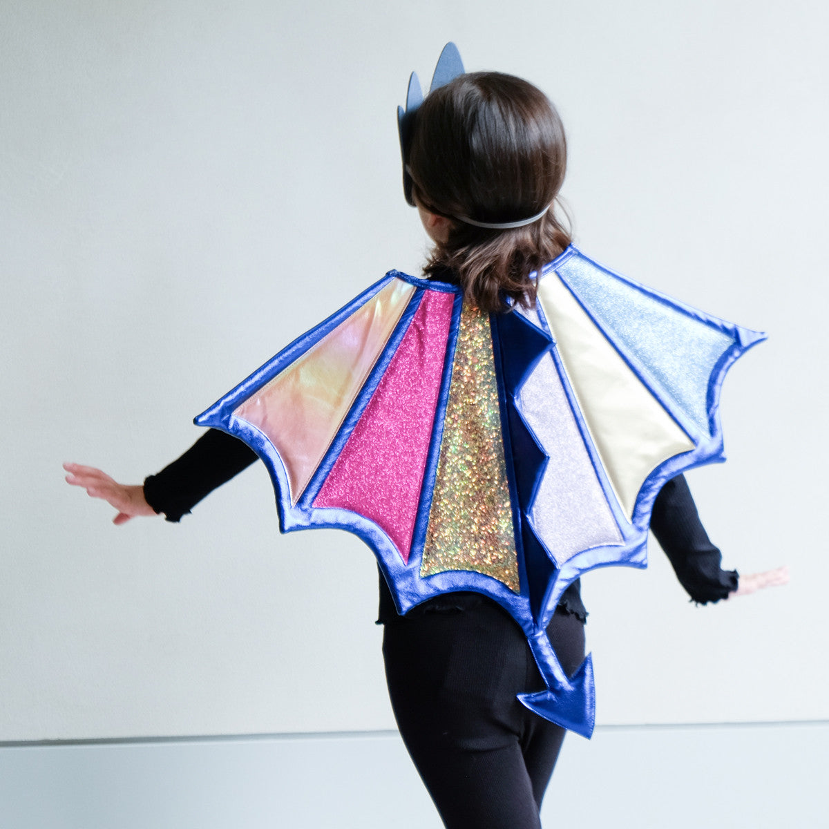 Mimi & Lula Drachen-Flügel, blau, Dino