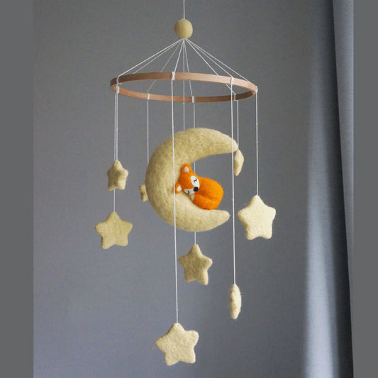 Gamcha Mobile Fuchs, gelber Mond