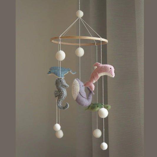 Gamcha Mobile Meerestiere rosa grün blau lila