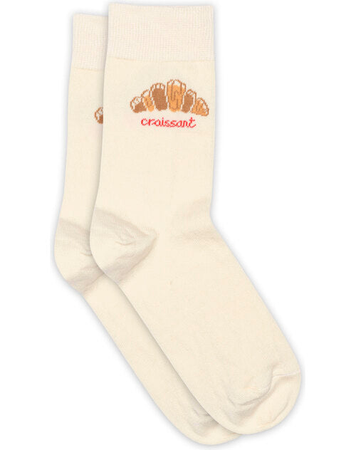 MP Denmark Camille Socks cream mit Croissant