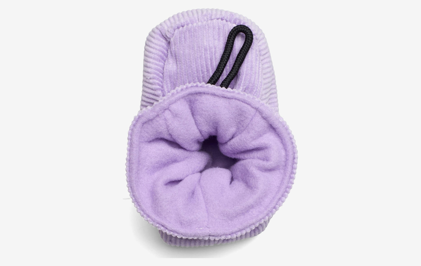 Melton Cordhausschuhe Purple Ice Stoffschuhe