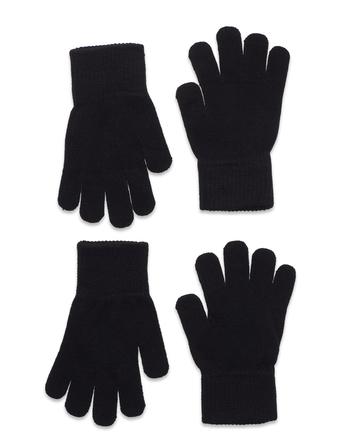 melton handschuhe Melton Fingerhandschuhe Handschuhe, schwarz – Juno + Fips