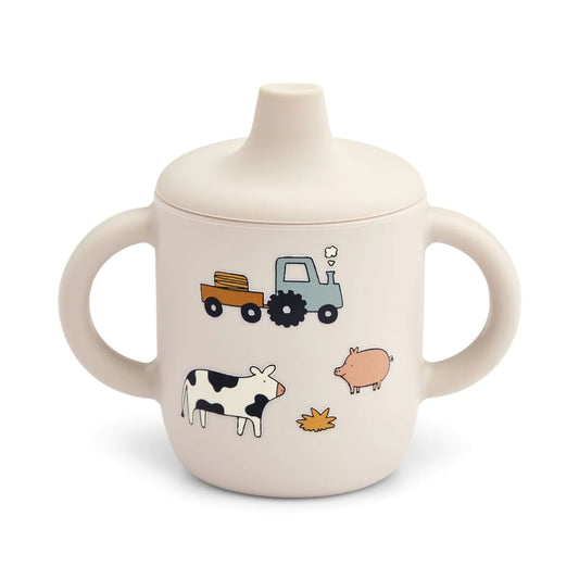 Liewood Neil Sippy Cup Trinklerntasse Farm Sandy