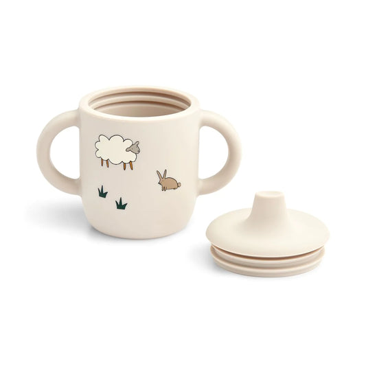 Liewood Neil Sippy Cup Trinklerntasse Farm Sandy