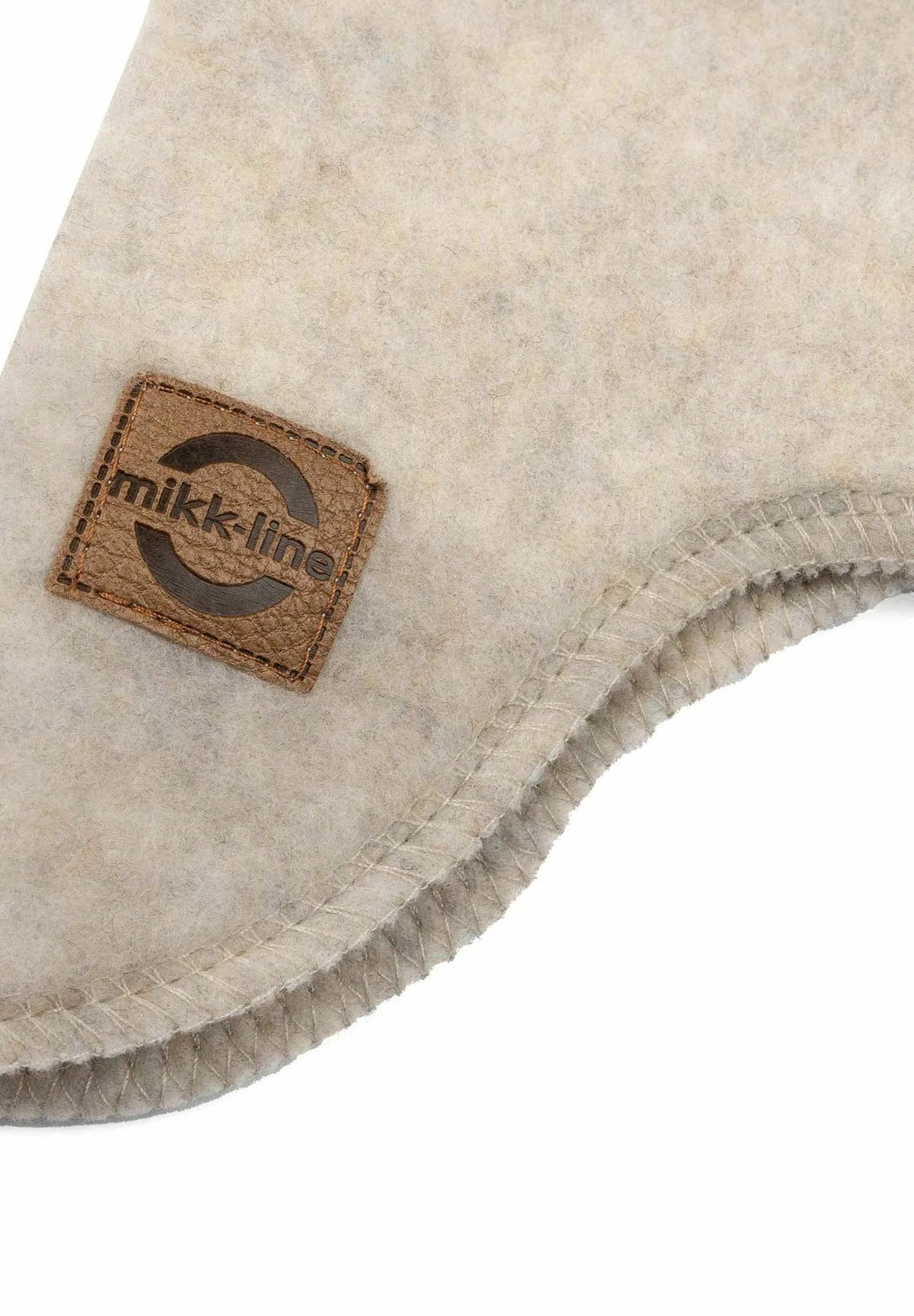 Mikk-Line Mütze mit Wolle, Fullface, melange offwhite